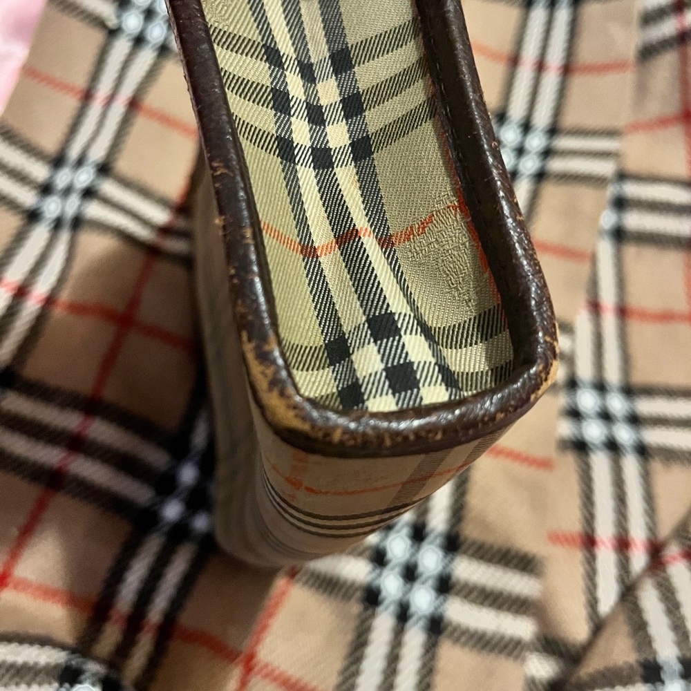 Vintage Burberry Nova chek clutch - Picture 7 of 7